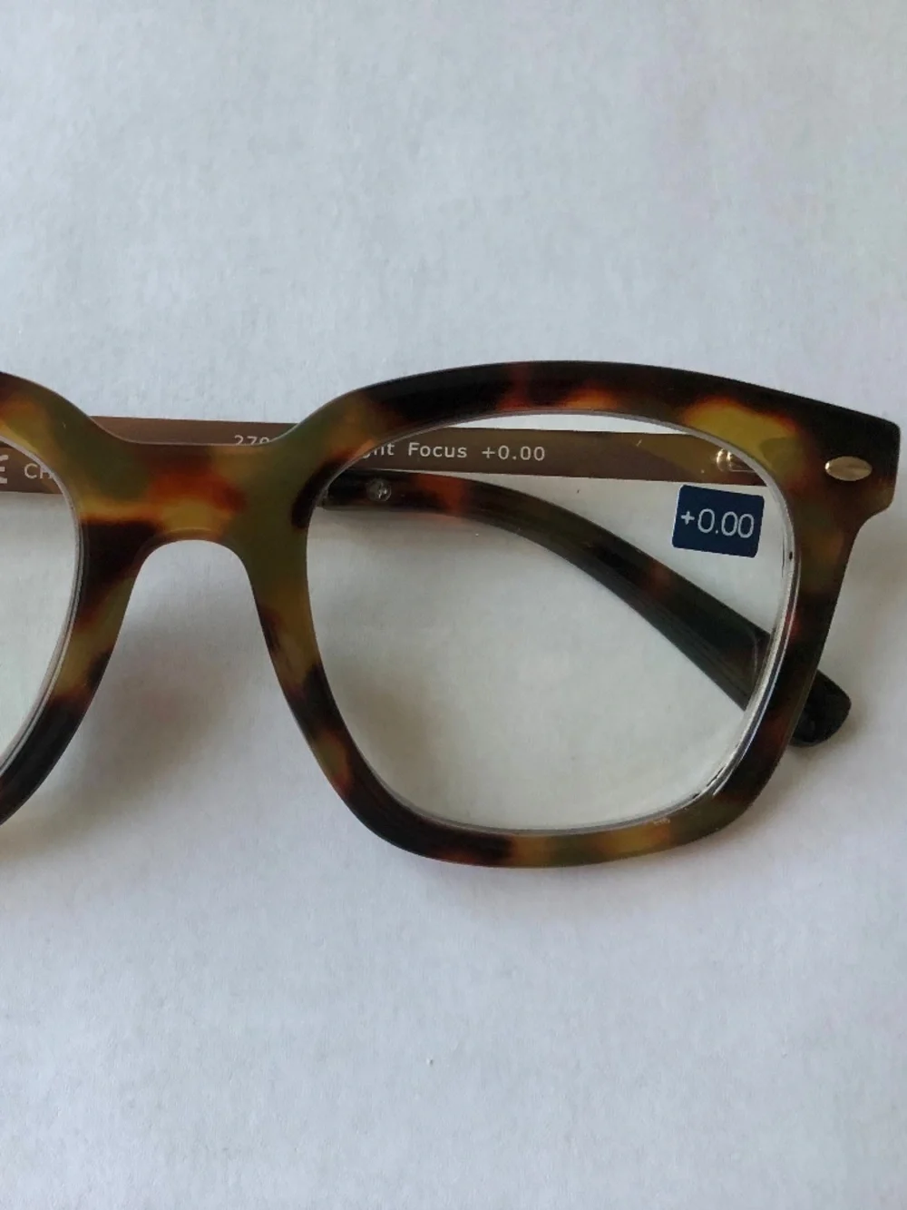 NEW Peepers Tortoise Limelight Blue Light Filtering Glasses +0.00
